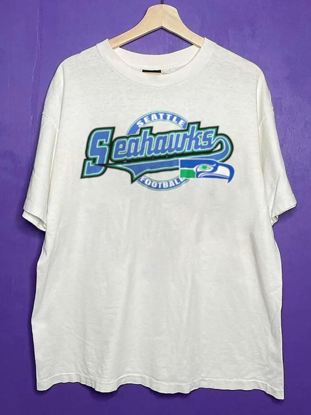 90s Vintage Seattle Seahawks Football Shirt, Retro NFL Seahawks Men Women Shirt